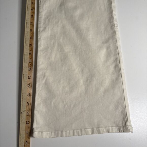 Good American Medium Jumpsuit Crop Palazzo Ecru Ivory Fit For Success Womens NWT - Picture 10 of 12